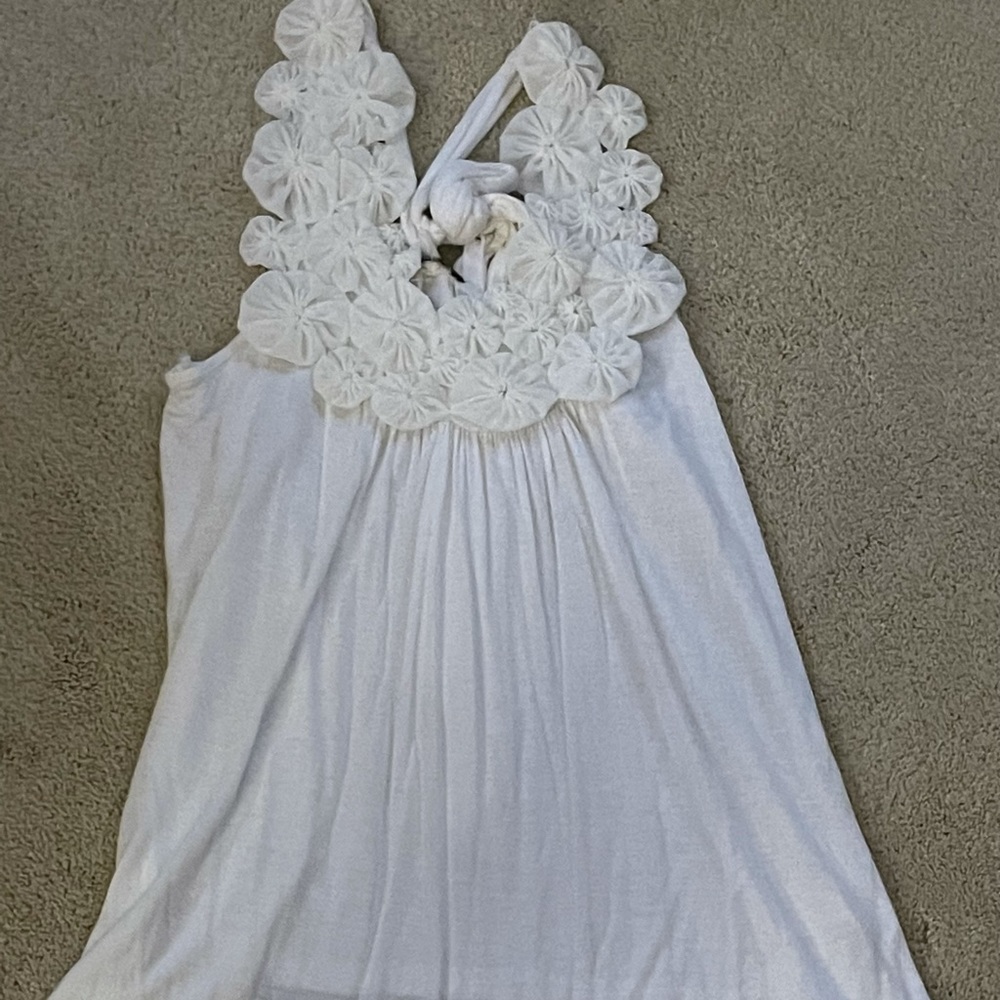 Poetry flower tank top